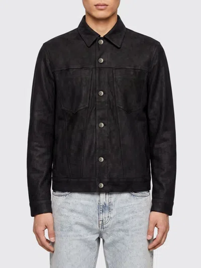 Giorgio Brato Leather Jacket In Black