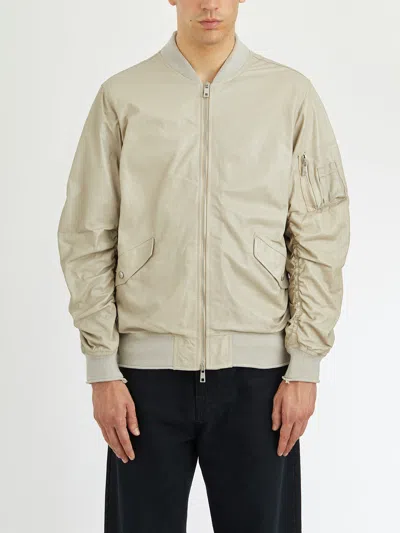 Giorgio Brato Lambskin Bomber Jacket