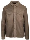 Giorgio Brato Long-sleeve Suede Overshirt