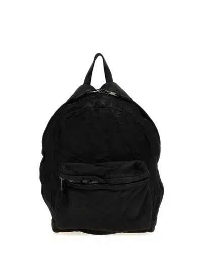 Giorgio Brato Leather Backpack In Black