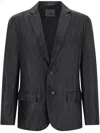 Giorgio Brato Black Single-breasted Blazer In Black