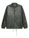 Giorgio Brato Leather Jacket In Grey