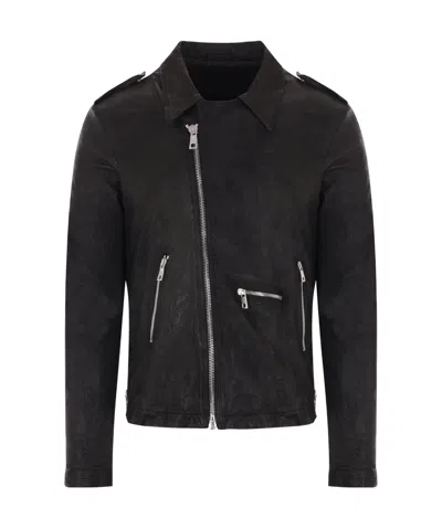 GIORGIO BRATO LEATHER MOTORCYCLE JACKET