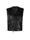 Giorgio Brato Long Leather Gilet