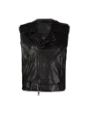 Giorgio Brato Long Leather Gilet