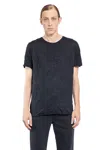 Giorgio Brato Man Black T-shirts & Tank Tops In Black