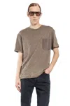 Giorgio Brato Man Green T-shirts & Tank Tops In Green