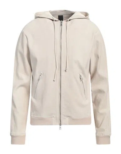 Giorgio Brato Man Jacket Beige Size 42 Leather