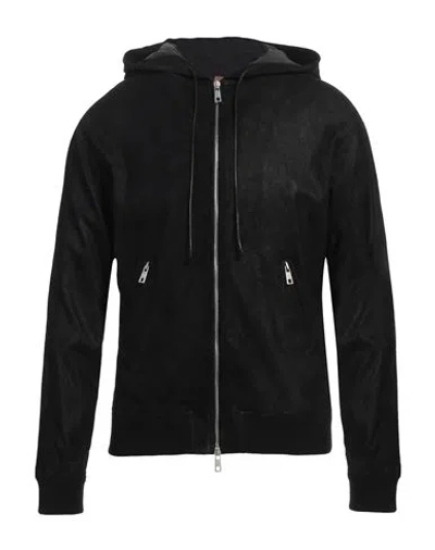 Giorgio Brato Man Jacket Black Size 40 Leather