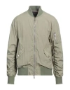 Giorgio Brato Man Jacket Military Green Size L Nylon, Polyamide In Green