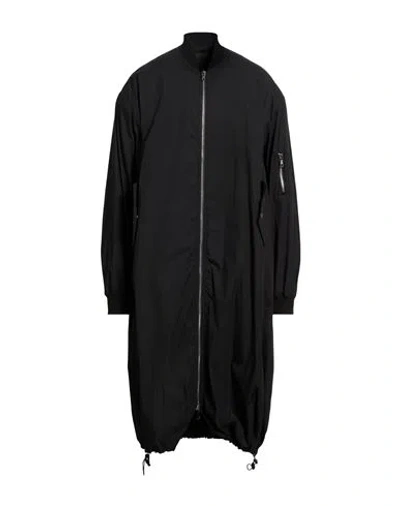 Giorgio Brato Man Overcoat & Trench Coat Black Size S/m Cotton, Nylon