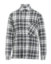 Giorgio Brato Man Shirt White Size L Wool, Cashmere, Polyamide In Black