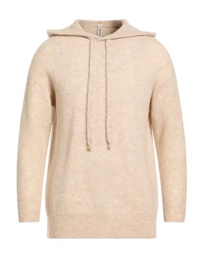 Giorgio Brato Man Sweater Beige Size L Alpaca Wool, Polyamide, Wool In Brown