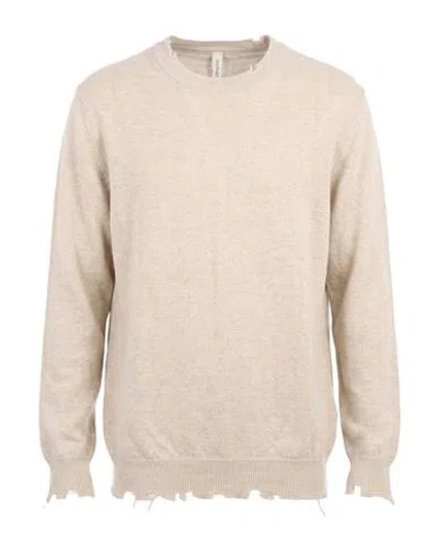 Giorgio Brato Man Sweater Beige Size Xl Virgin Wool