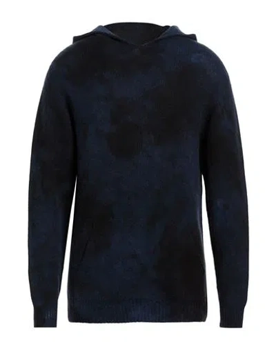 Giorgio Brato Man Sweater Navy Size L Cashmere In Blue