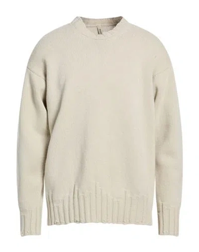 Giorgio Brato Man Sweater Off White Size M Virgin Wool In Neutral