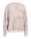 Giorgio Brato Man Sweatshirt Light Pink Size L Cotton, Acrylic In Pink