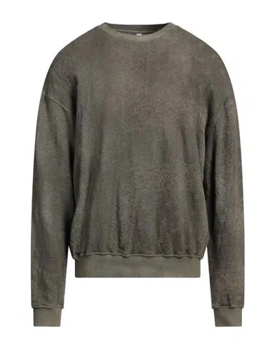 Giorgio Brato Man Sweatshirt Military Green Size M Cotton, Acrylic