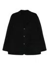 Giorgio Brato Patch Pocket Button Shirt Jacket In Black