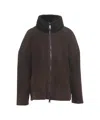 Giorgio Brato Sheepskin Jacket In Black