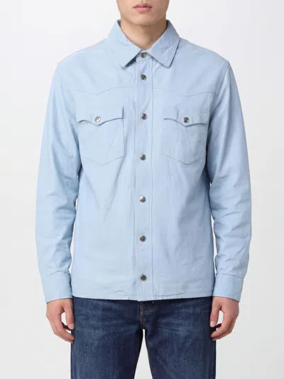 Giorgio Brato Shirt Men Color Grey In Blue