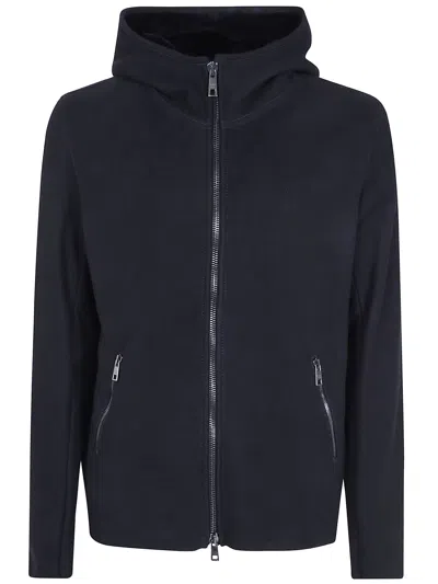 Giorgio Brato Short Hooded Shearling In Black