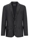 Giorgio Brato Black Single-breasted Blazer In Black