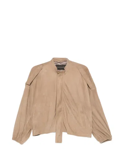 Giorgio Brato Strap Jacket In Multi