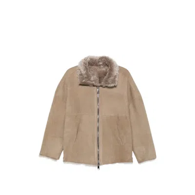 Giorgio Brato Taupe Jacket In Neutral
