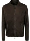 Giorgio Brato Veg Lamb Leather Biker Jacket Clothing