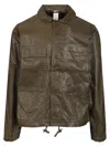Giorgio Brato Washed Leather Field Jacket
