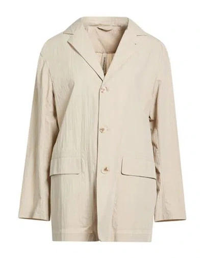 Giorgio Brato Woman Jacket Beige Size 4 Nylon In Nude