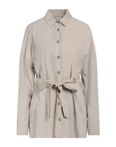 Giorgio Brato Woman Jacket Beige Size 6 Leather