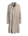 Giorgio Brato Woman Overcoat & Trench Coat Beige Size 10 Leather In Beige