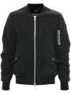 Giorgio Brato Wool Bomber Jacket In Grau