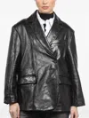 Giorgio Brato X Jade Double-breasted Jacket In Black