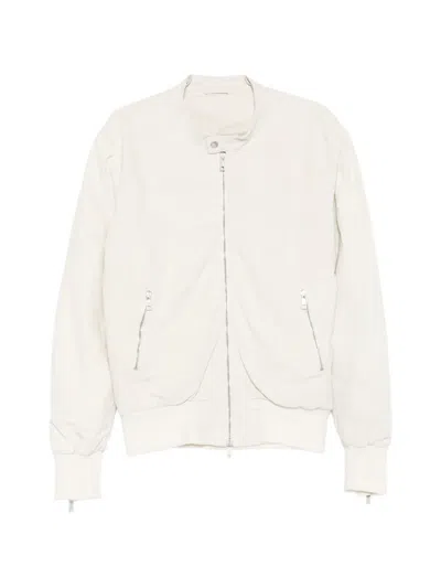 Giorgio Brato Zip-up Jacket In White