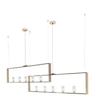 Giorgio Collection Charisma Double Chandelier In Neutral