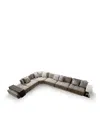 Giorgio Collection Infinity Sectional Corner Sofa In Grey