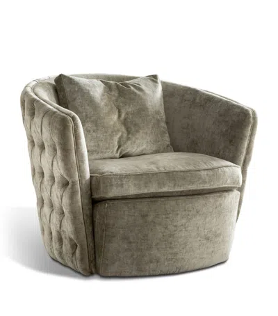 Giorgio Collection Lifetime Swivel Armchair In Green