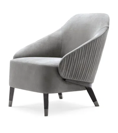 Giorgio Collection Mirage Occasional Armchair In Gray