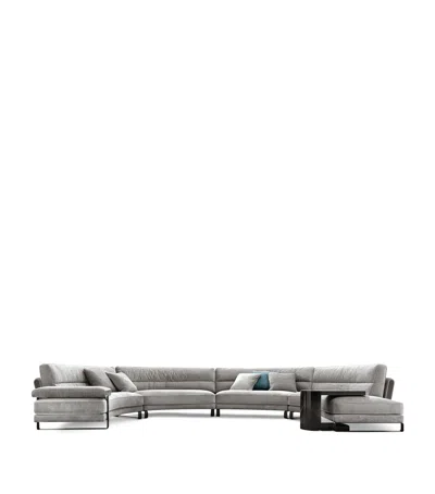 Giorgio Collection Mirage Sectional Sofa In Gray