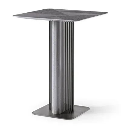 Giorgio Collection Moonlight Bar Table In Metallic