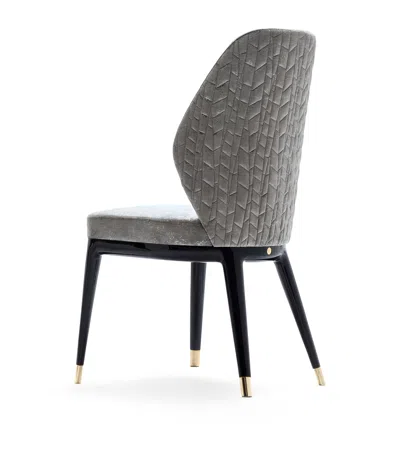 Giorgio Collection Passion Charisma Side Chair In Gray