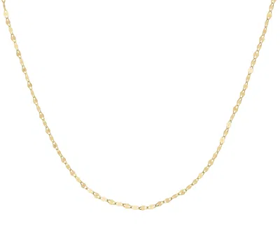 Giorgio Di Vicenza 10k Yellow Gold Mirror Link Pendant Chain