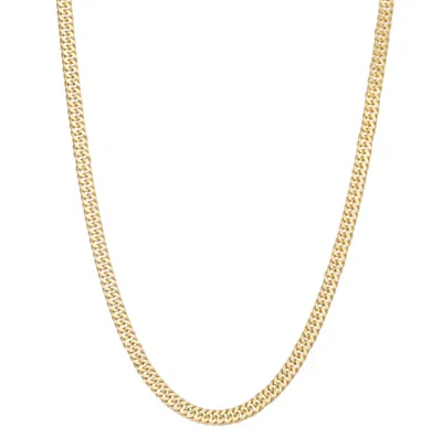 Giorgio Di Vicenza 14k Gold Over Sterling Silver Men's 5.5mm Curb Chain