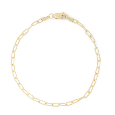 Giorgio Di Vicenza Gold-filled 2.5mm Paper Clip Chain Bracelet