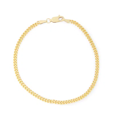 Giorgio Di Vicenza Gold-filled 2.7mm Curb Chain Bracelet
