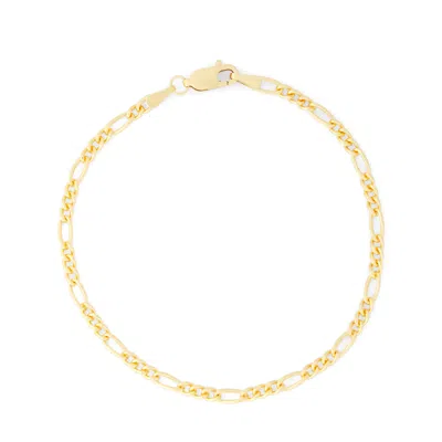 Giorgio Di Vicenza Gold-filled 2.9mm Figaro Chain Bracelet
