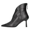 Giorgio Fabiani Boots Black In Nero Neri E Grigi